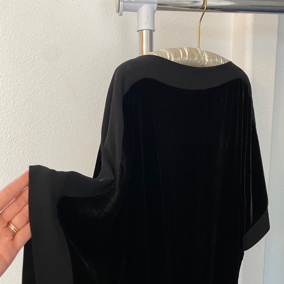 Eileen Fisher - Velvet Crew Neck Dress - Picture 9 of 9